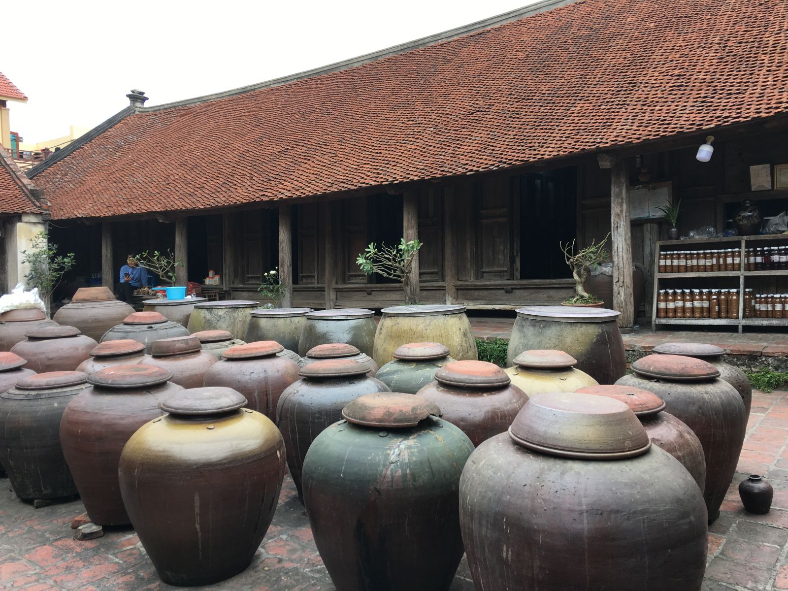 ancient house in Duong lam village